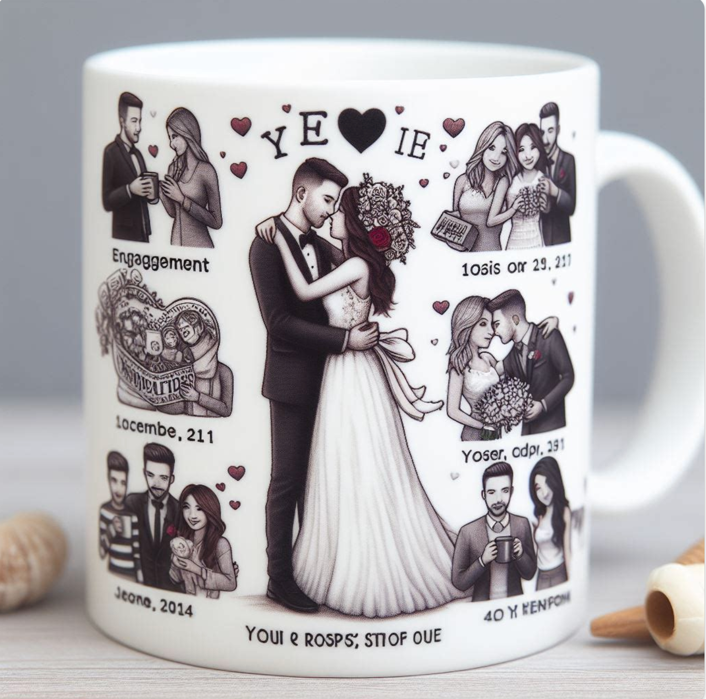 Personalized Photo Mugs | White Sublimation Mugs for DIY Designs - Image 5