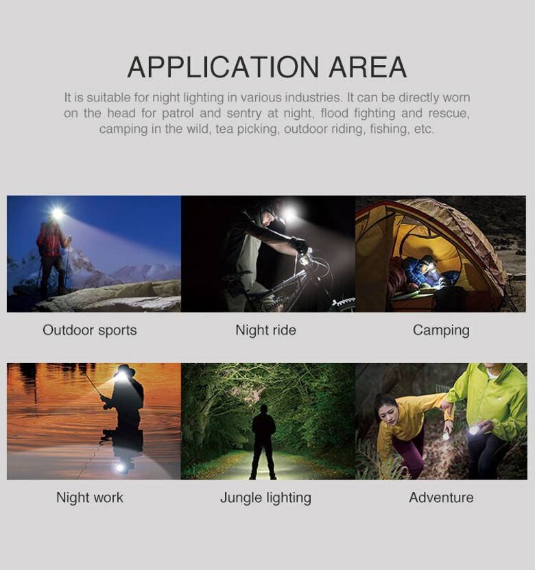 MZ M983 (ZOOMABLE METAL)5 Modes Flashlight, Super Bright 100W Light Torch (Black, 16.5 cm, Rechargeable) - Image 4